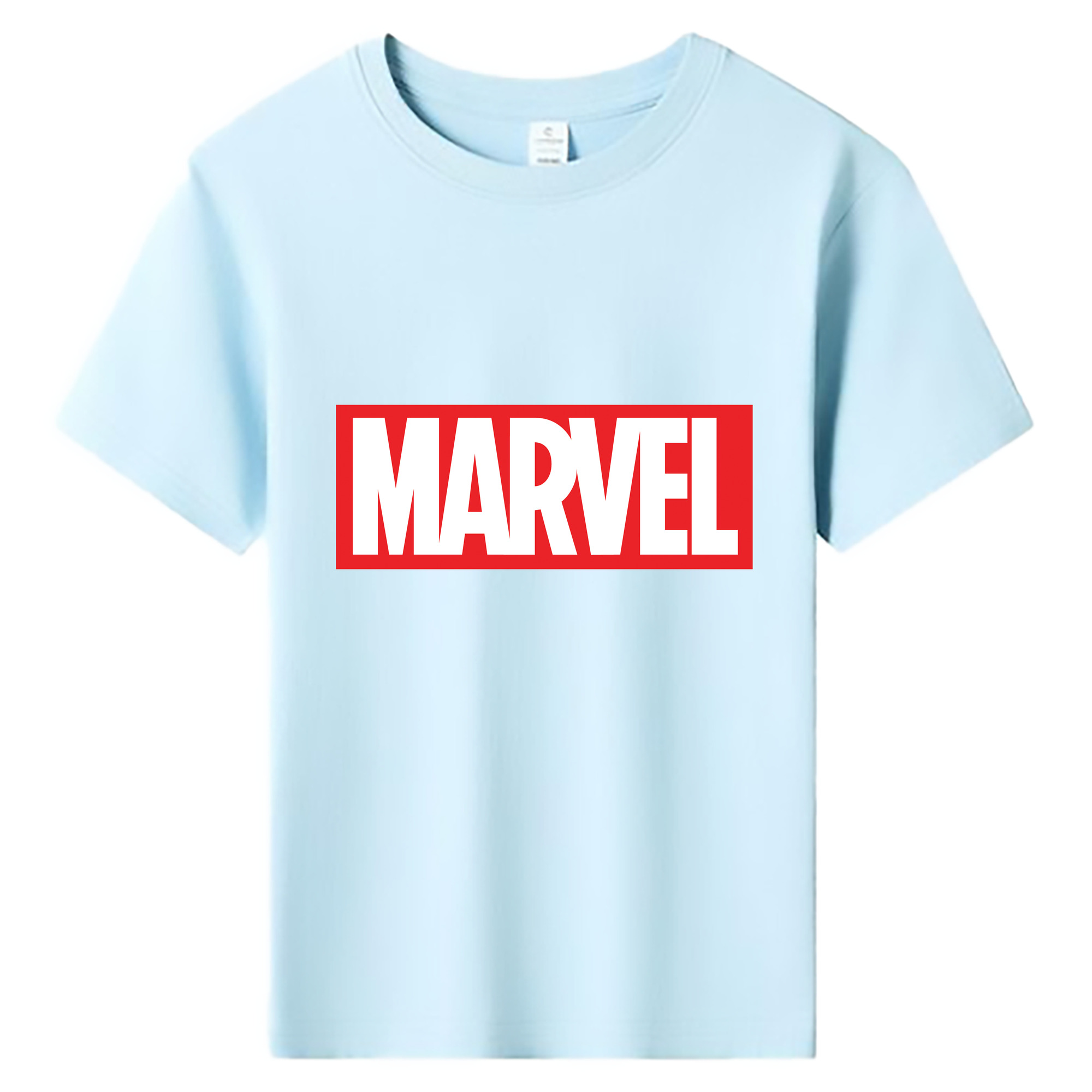（画像用） アベンジャーズ The Avengers 綿100％キッズTシャツ（フロントプリント）